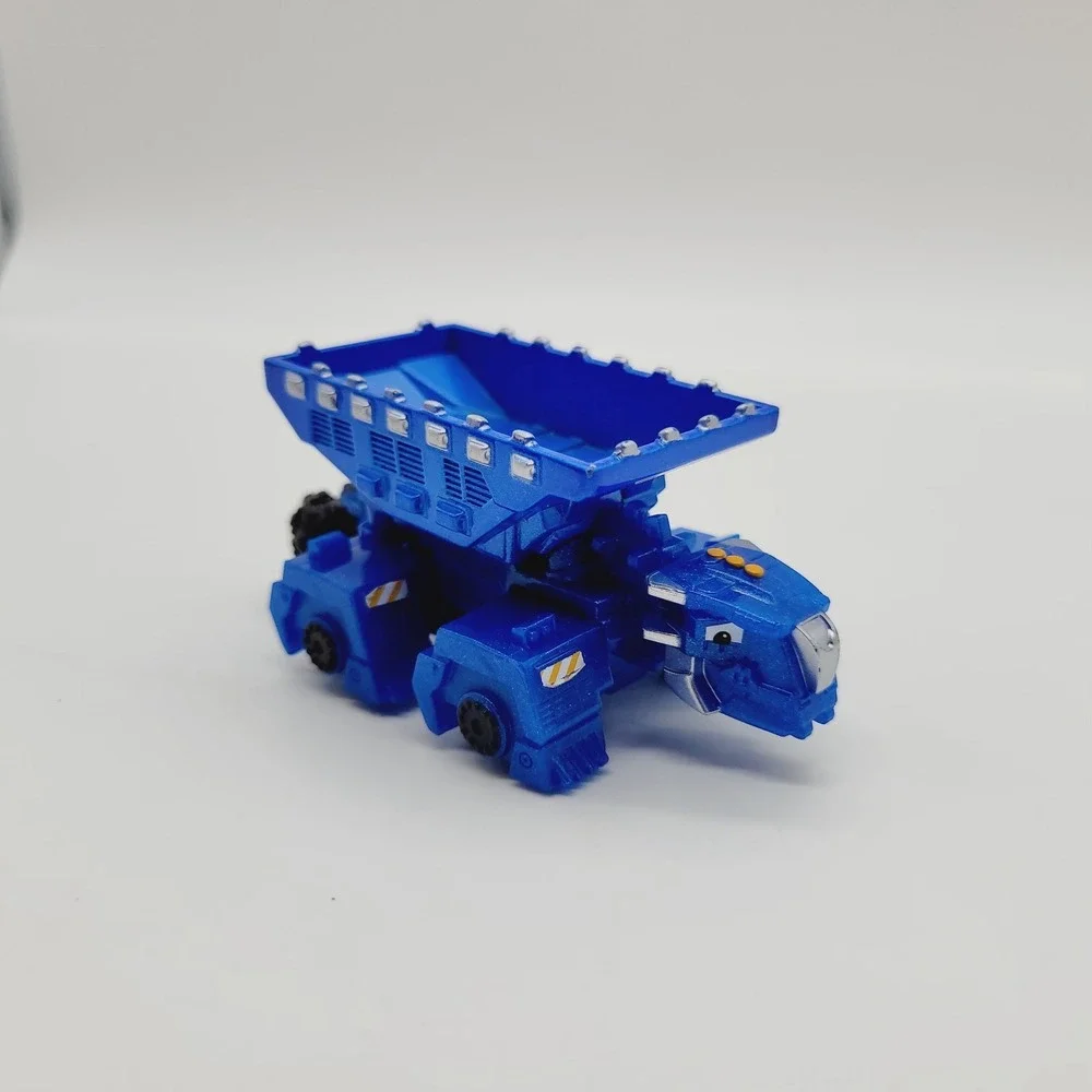 DreamWorks Dinotrux Ton Ton Diecast Blue Dump Truck Toy Mattel Vehicle 2015